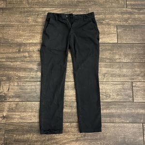 Amazon Essentials Mens Black Dress Pants Size 28W